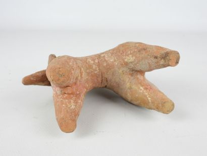 MONGOLIA: Cheval du Terrail. Earthenware...