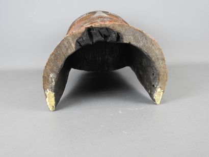 DRC
Kifwebe female mask, Songye. Heavy hardwood...