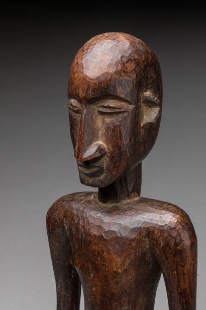 GURUNSI/LOBI, Burkina Faso. 
Hardwood, reddish-brown...