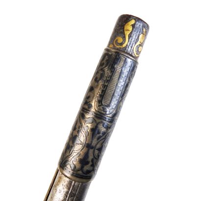 ARMES à FEU. Pistolet à la morlaque, monture...