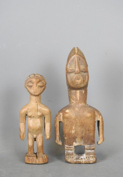 EWE, TOGO. Two figures of Venavi twins. H....
