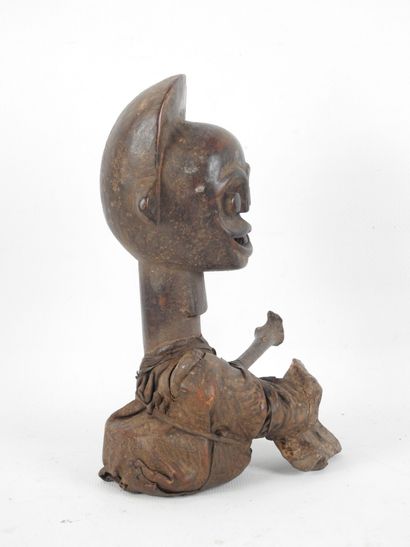 Statue de reliquaire, FANG (style), Gabon.
Bois,...
