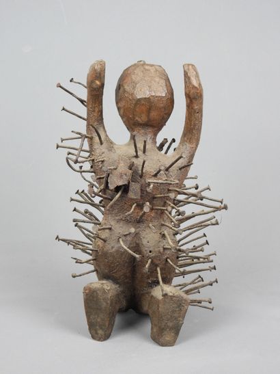 BAKONGO, République Démocratique du Congo.

Bois...