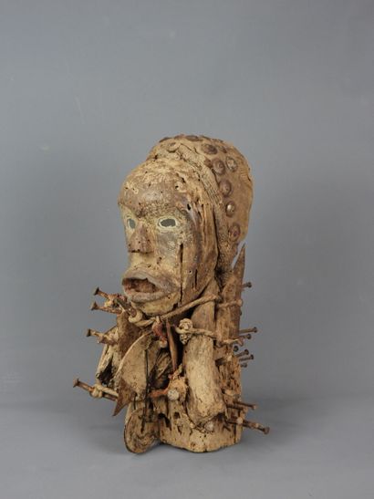 Fetish bust, BAKONGO, Democratic Republic...