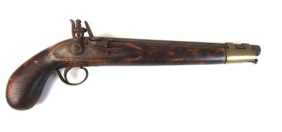 ARMES à FEU. Petit pistolet de traite à percussion...