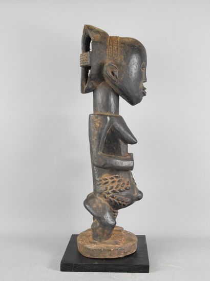 Luba, Democratic Republic of the Congo. Wood,...