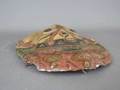 India.
Rare and ancient papier-mâché ritual...