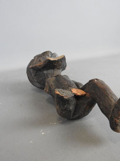 KUBA, RD CONGO. Laminated bowl. H. 27 cm....