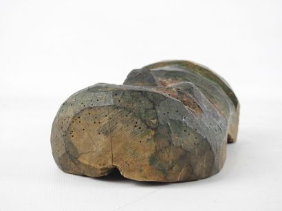 Mask of a divinity, BENGALE or NEPAL.
Wood,...