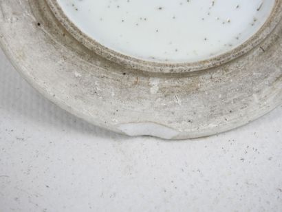 CHINE. Pot à gingembre en porcelaine à décor...