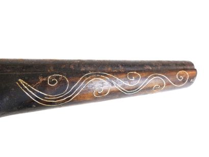 ARMES à FEU. Paire de pistolets à silex à...