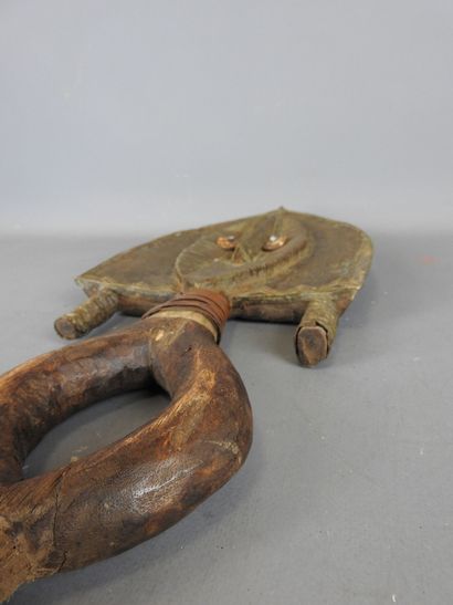 GABON - KOTA
Reliquary figure, wood and metal....