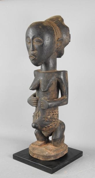 Luba, Democratic Republic of the Congo. Wood,...