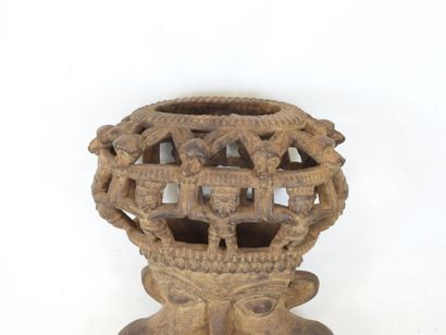 BAMOUN Cameroun : Important masque TUKAH...