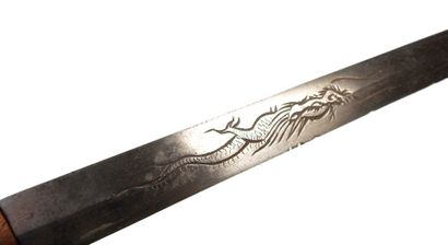 ARMES BLANCHES. Sabre chinois JIAN 