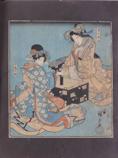 UTAGAWA HIROSHIGE (1797-1858), d'après :...