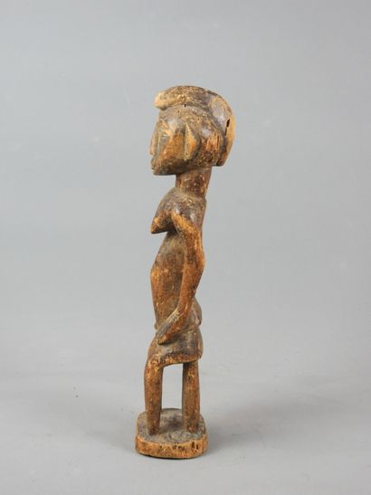 Elegant female statue, SENOUFO, Ivory Coast
H....