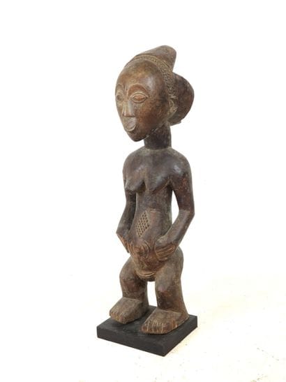 LUBA statue, Democratic Republic of the Congo.
Hardwood,...
