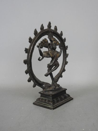 Tamil Nadu, South India.
Ancient bronze statue...
