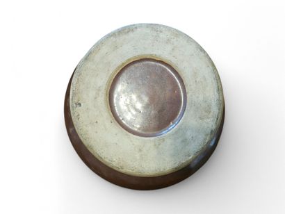 CHINA.
Oxblood-glazed stoneware pansu vase,...