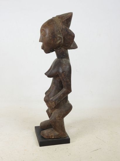 LUBA statue, Democratic Republic of the Congo.
Hardwood,...