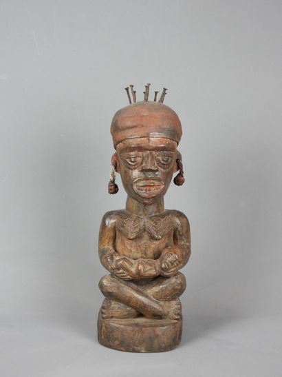 BAKONGO, Democratic Republic of Congo.

Wood,...