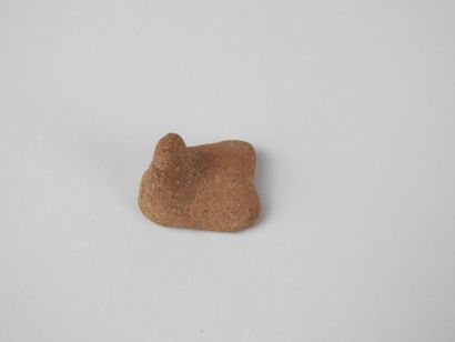 MEXICO : Head of a Zayarit homma. Stone sculpture....