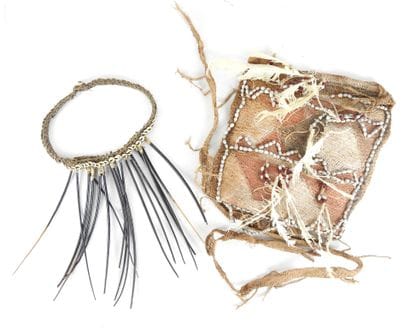 ASMAT, Irian Jaya, Indonésie.
Sac de chasseur...