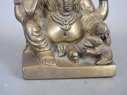 India.
Antique bronze domestic altar statue...