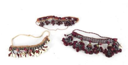 Three women's ceremonial bracelets, BANJARA,...