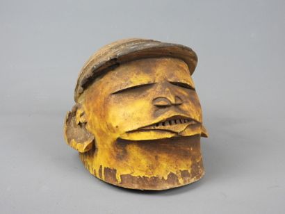Masque-heaume « Lipico », MAKONDE, Tanzanie/Mozambique....
