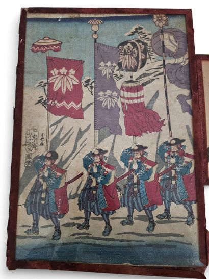 JAPAN, 20th century.
Lot of works on paper...