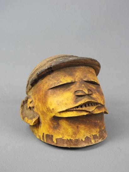 Masque-heaume « Lipico », MAKONDE, Tanzanie/Mozambique....