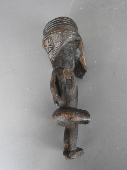 KUBA, RD CONGO. Laminated bowl. H. 27 cm....