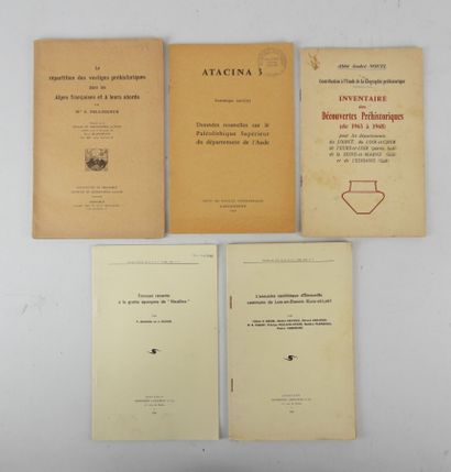 5 volumes. Travaux récents à la grotte de...