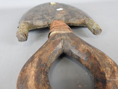 GABON - KOTA
Reliquary figure, wood and metal....