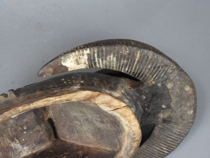 YAOURE, Ivory Coast. Hardwood, dark patina....