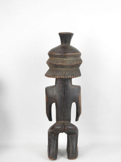 CONGO - Culture HEMBA. Statue d'un homme...