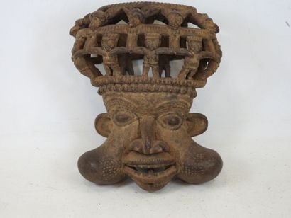 BAMOUN Cameroun : Important masque TUKAH...
