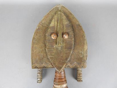 GABON - KOTA
Reliquary figure, wood and metal....