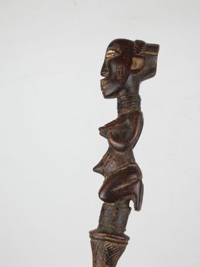 Democratic Republic of the Congo.
Wood, dark...