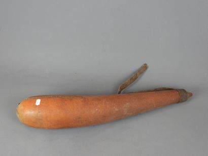 Milk gourd made from a calabash, MASSAI,...