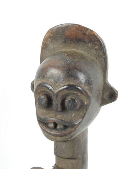 Statue de reliquaire, FANG (style), Gabon.
Bois,...