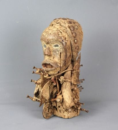 Fetish bust, BAKONGO, Democratic Republic...
