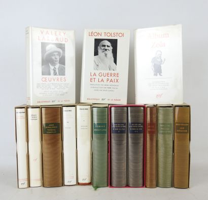 [PLEIADES]. 14 volumes divers dont Zola,...