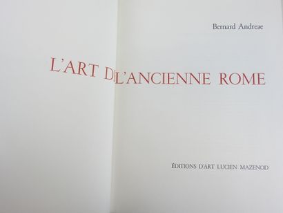 MAZENOD (Lucien). L'Art et les Grandes Civilisation....