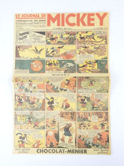 Journal de MICKEY. Hebdomadaire des Jeunes....