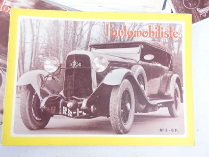 [AUTOMOBILIA]. 5 revues 