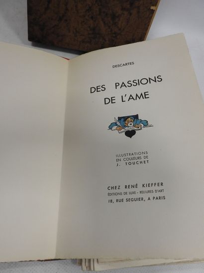 DESCARTES: Des passions de l'âme. Paris,...