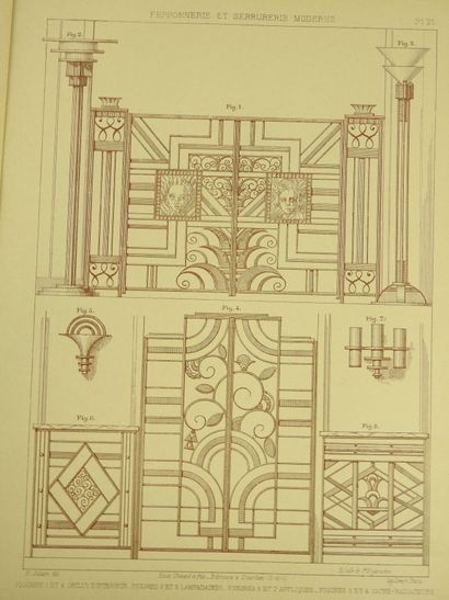 JULIARE, H. Ferronerie et serrurerie moderne....